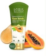 lotus face scrub