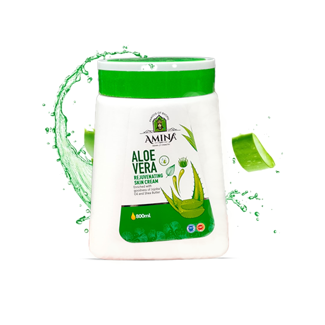 Amina-Aloevera-Skin-Cream Amina Aloe Vera Cream - Image 1